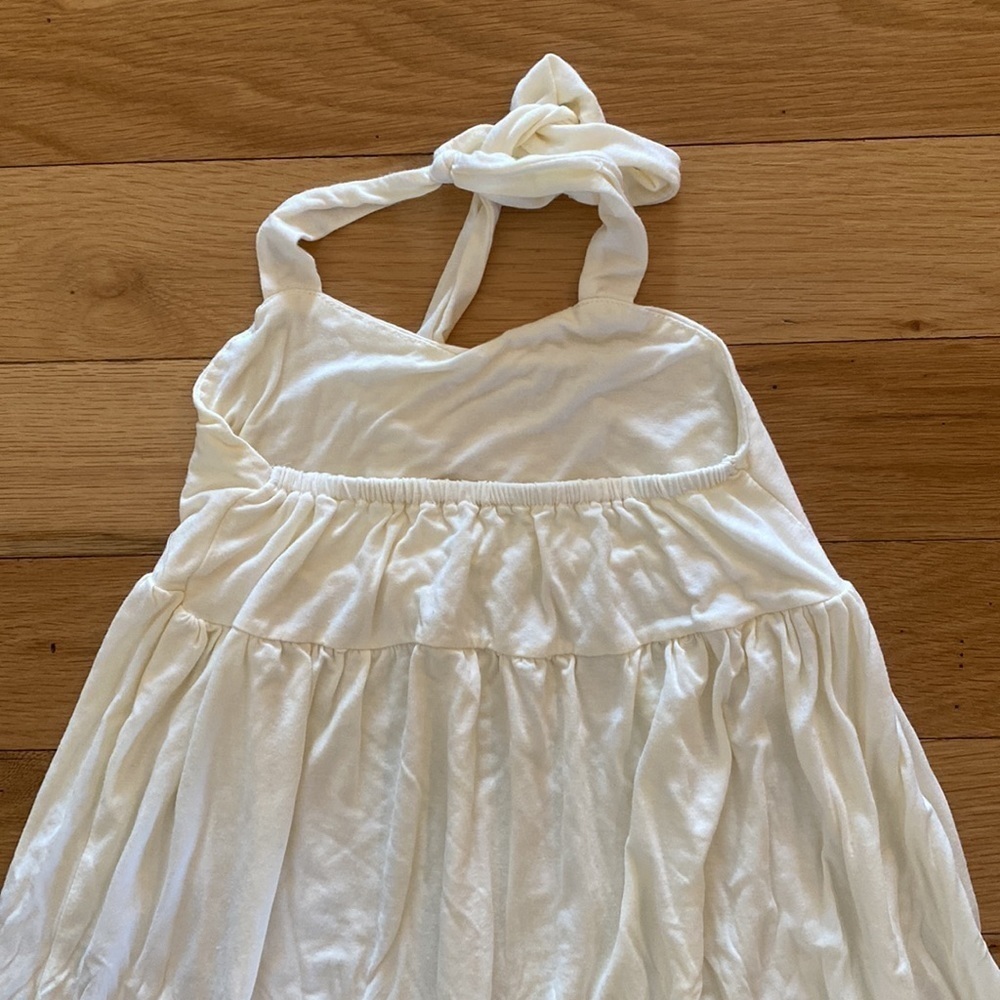 High-Low Ruffled Halter Dress - Picture 6 of 9